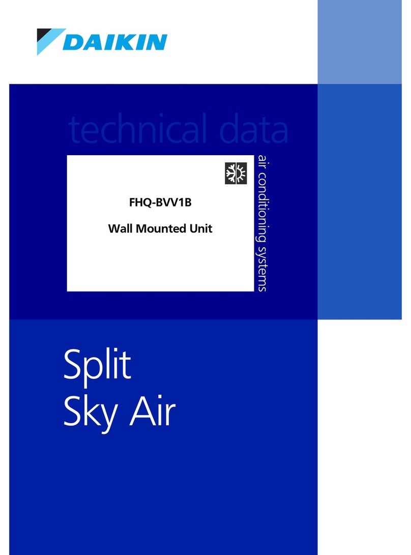 Daikin Super Multi NX FHQ35BVV1B Instruction manual
