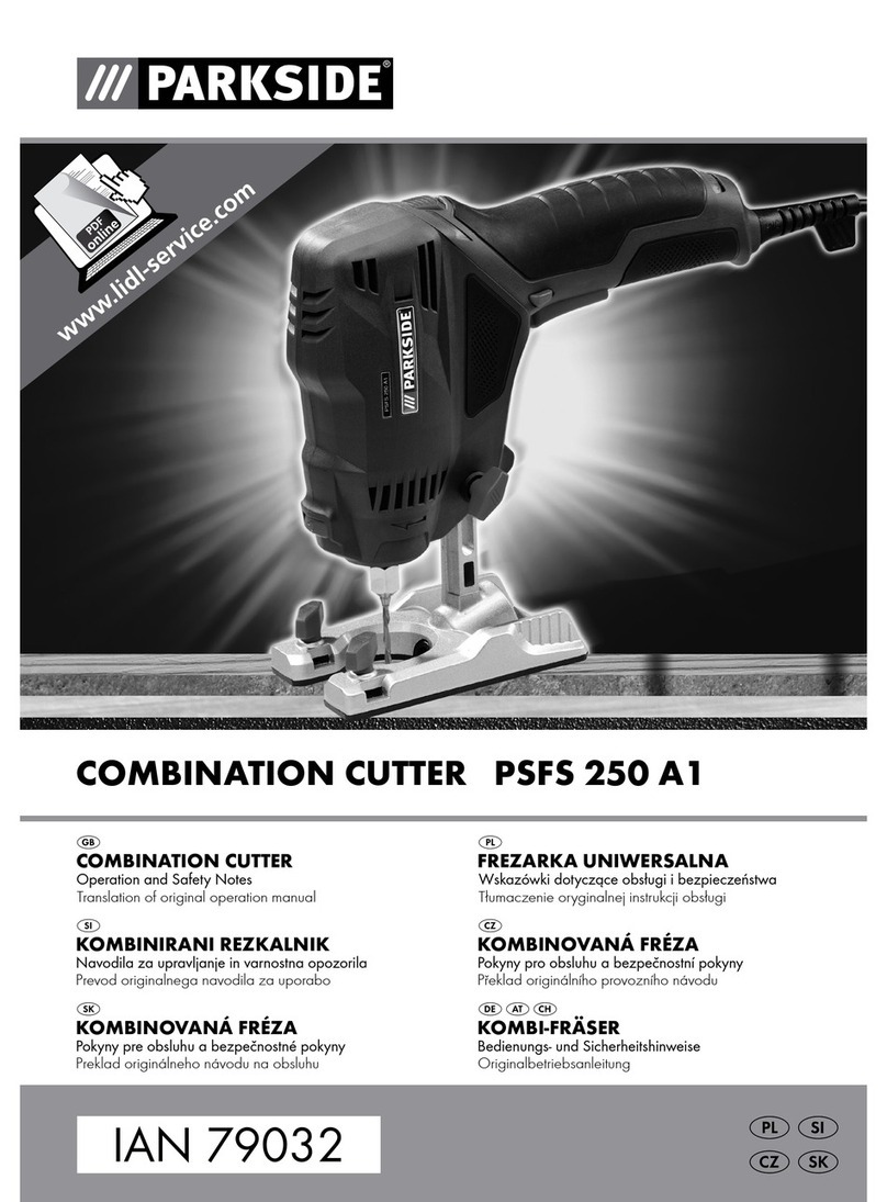 Parkside PSFS 250 A1 User manual
