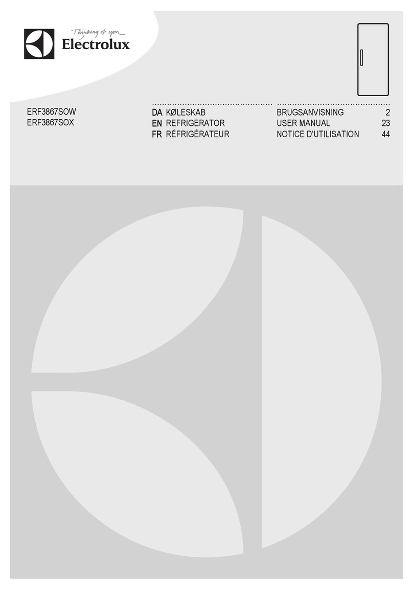 Electrolux ERF3867SOW User manual
