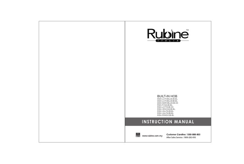 Rubine MGH-LOTOBLUE2B-BL instruction manual Rubine MGH-LOTOBLUE2B-BL instruction manual