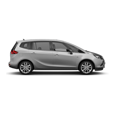 Opel ZAFIRA TOURER owner's manual