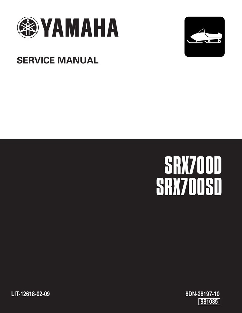 Yamaha SRX700D Service manual