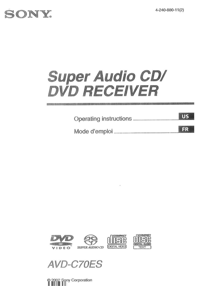 Sony AVD-C70ES Technical manual Sony AVD-C70ES Technical manual