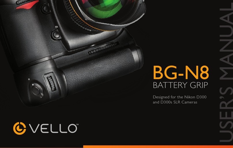 Vello BG-N8 user manual Vello BG-N8 user manual