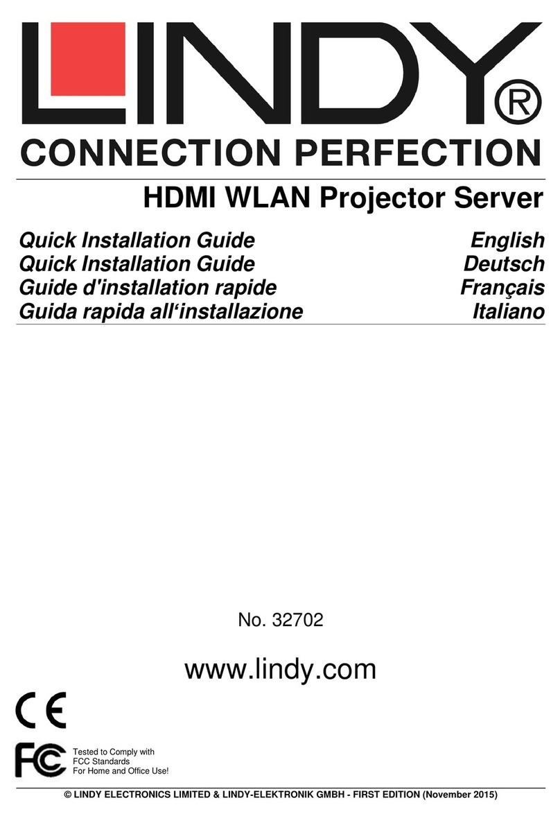 Lindy 32702 Quick installation guide Lindy 32702 Quick installation guide