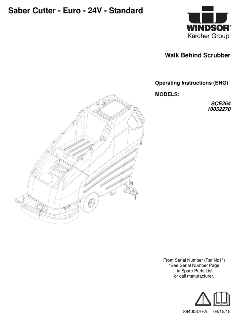 Windsor SCE264 operating instructions
