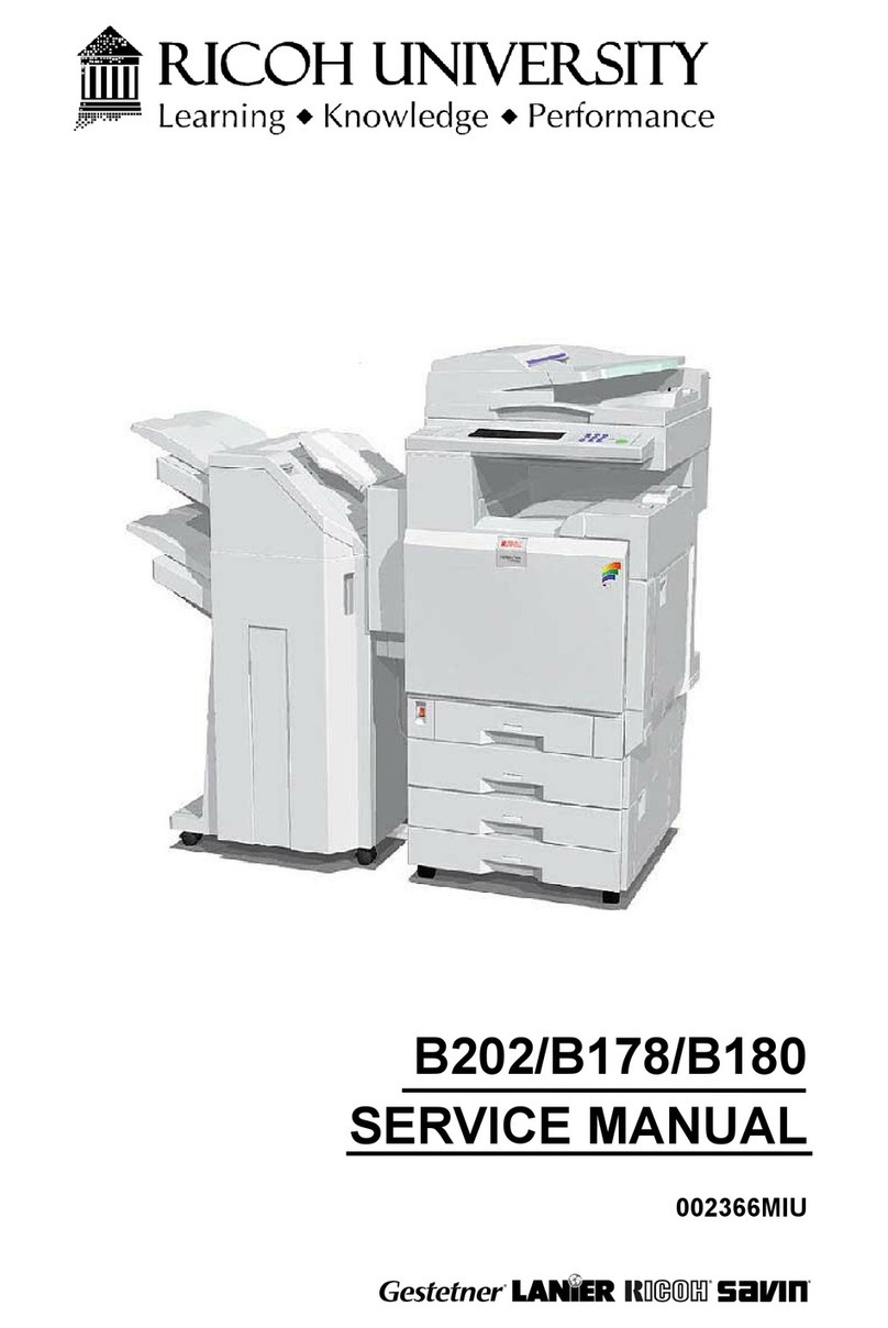Ricoh B202 User manual