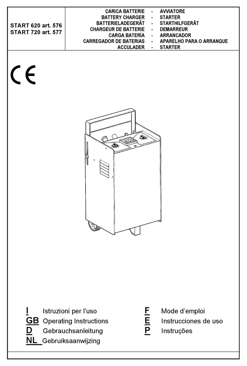 Elettro C.F. START 620 operating instructions Elettro C.F. START 620 operating instructions