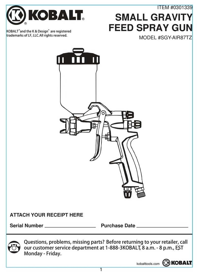Kobalt SGY-AIR87TZ user manual