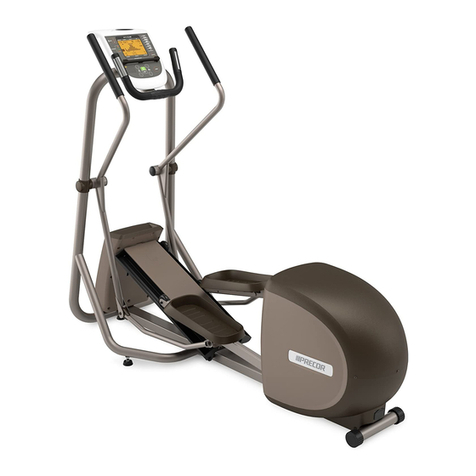 Precor Elliptical Fitness Crosstrainer EFX 5.25 User manual