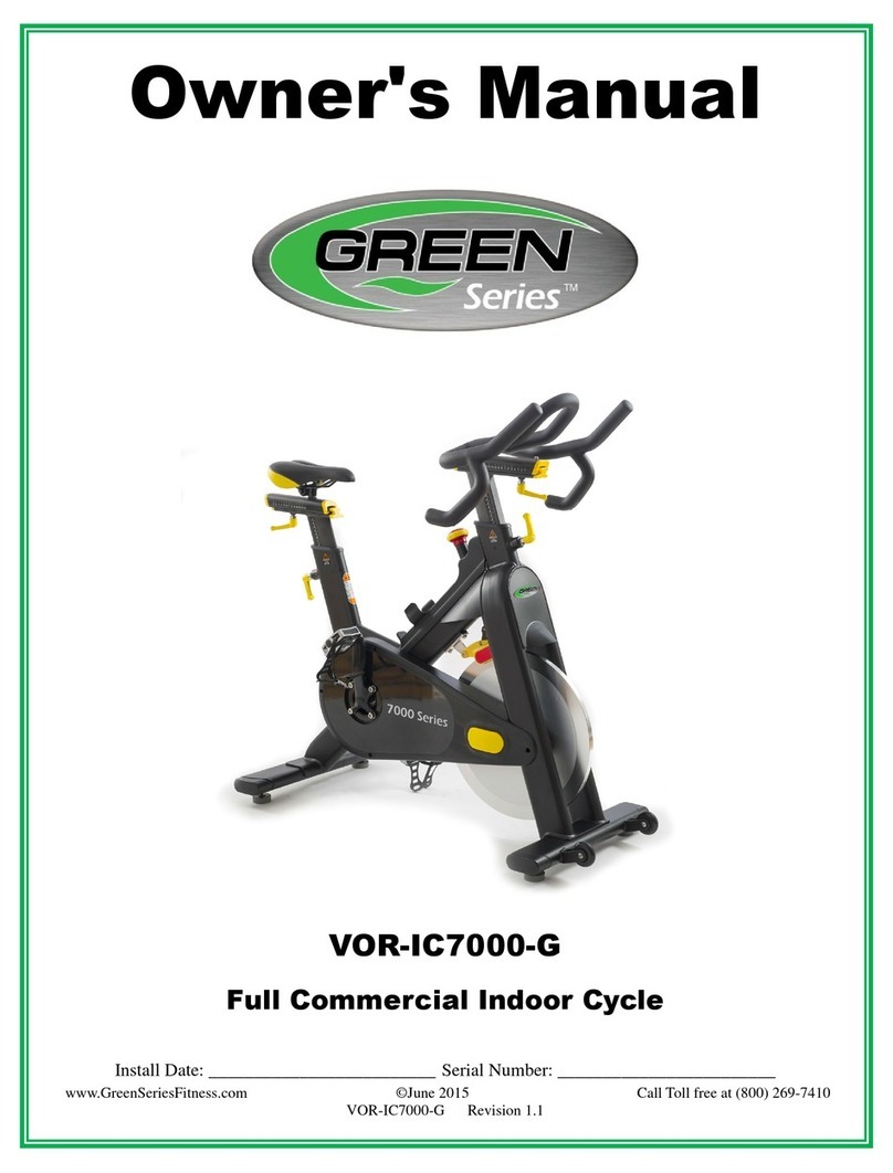 Green VOR-IC7000-G User manual