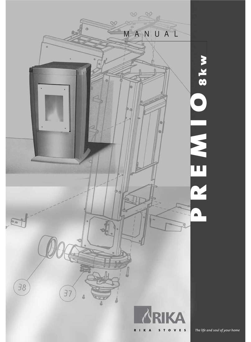 RIKA PREMIO instruction manual