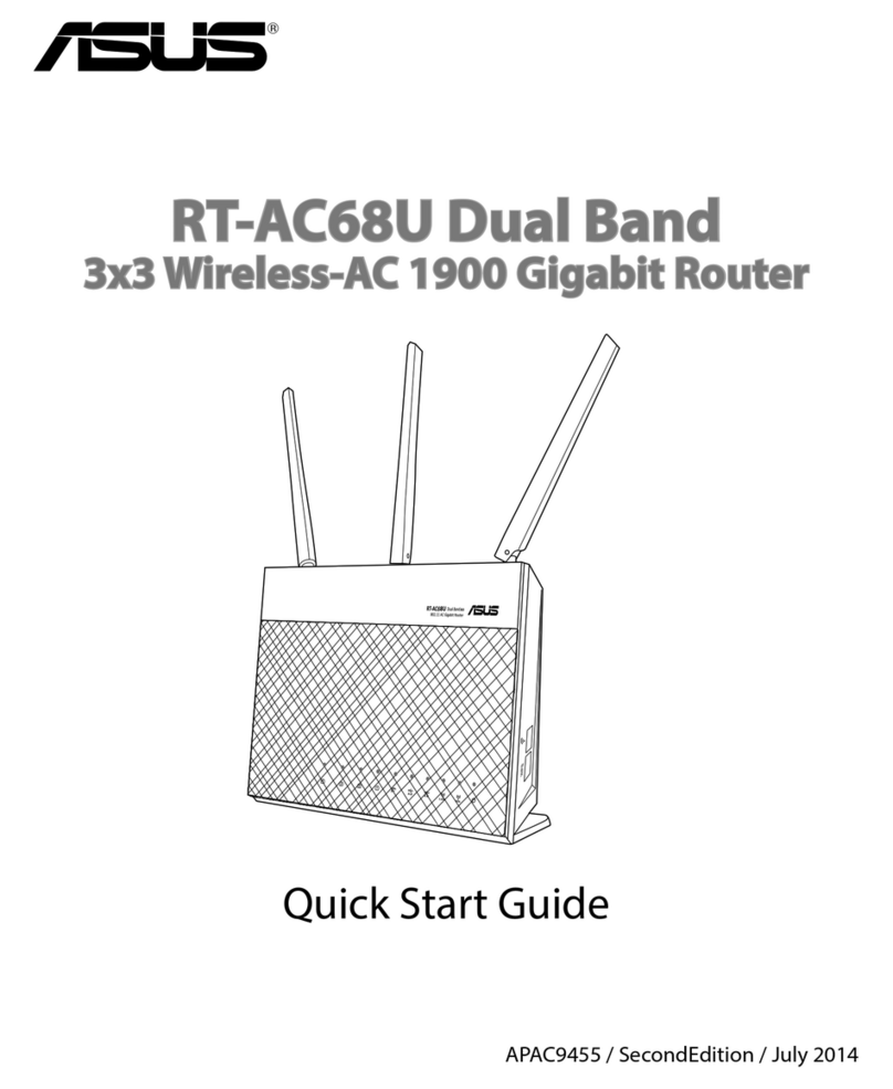 Asus RT-AC68U User manual
