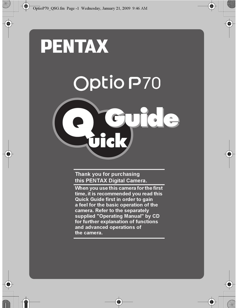 Pentax Optio P70 User manual Pentax Optio P70 User manual