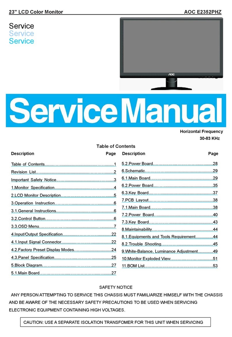 AOC e2352Phz User manual