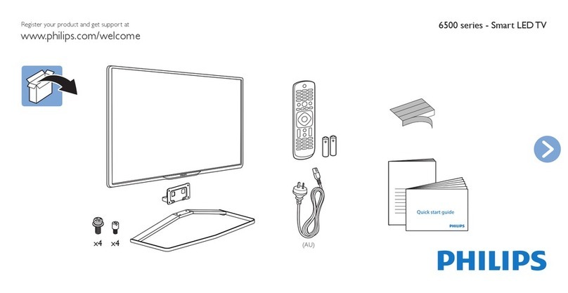 Philips 50PFT6509 User manual