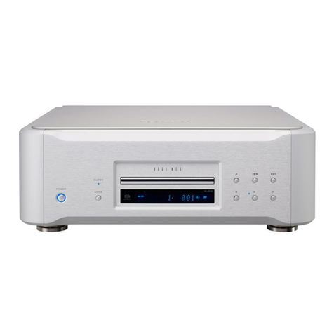 Esoteric K-01X User manual