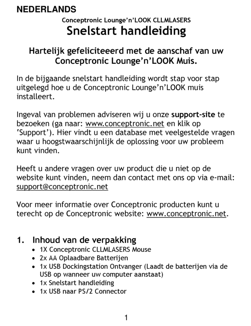 Conceptronic Lounge'n'LOOK CLLMLASERS User manual
