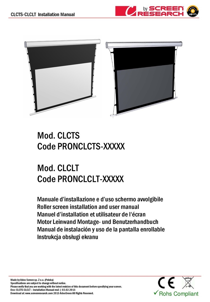 Screen Research CLCTS installation manual