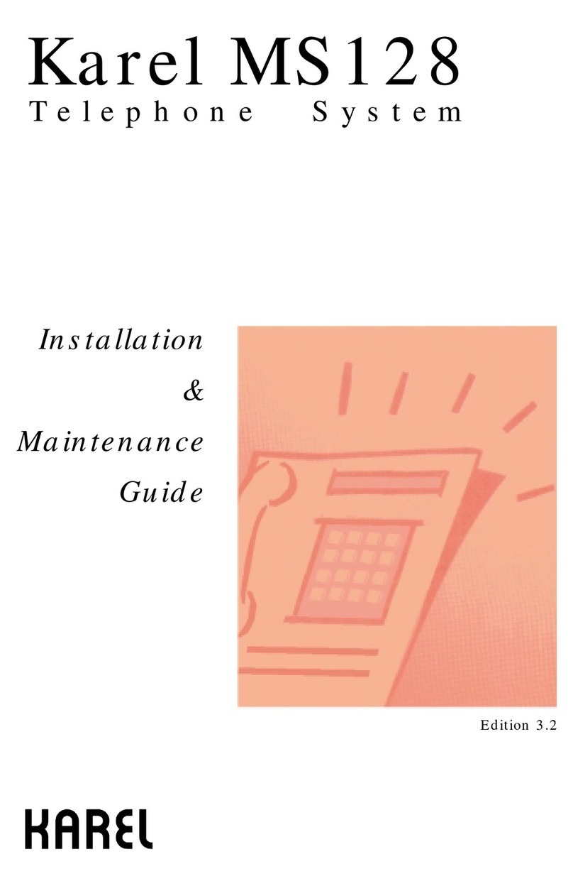 Karel MS128 Operating and safety instructions