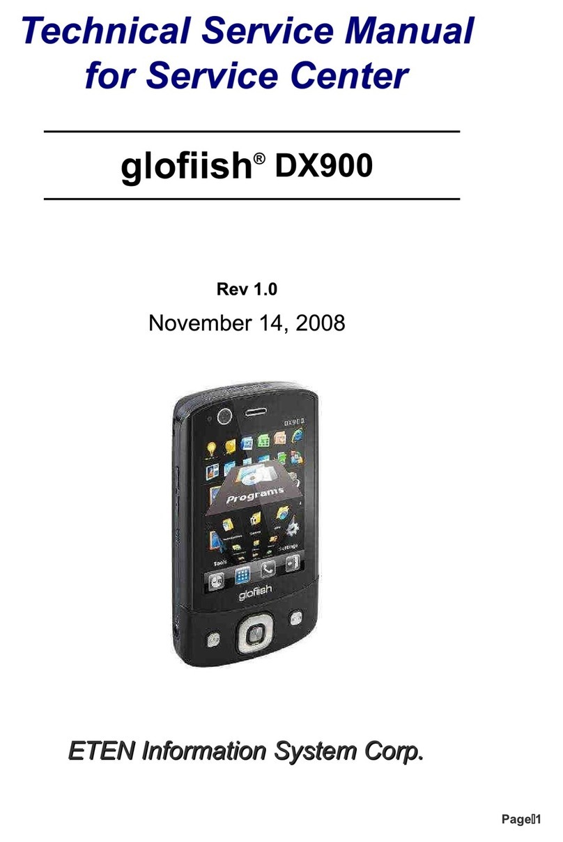 E-TEN glofiish DX900 Operating manual