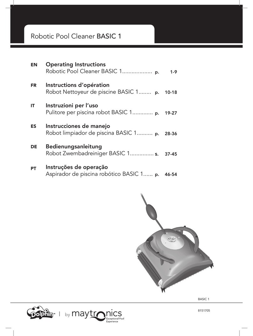Maytronics BASIC 1 User manual Maytronics BASIC 1 User manual
