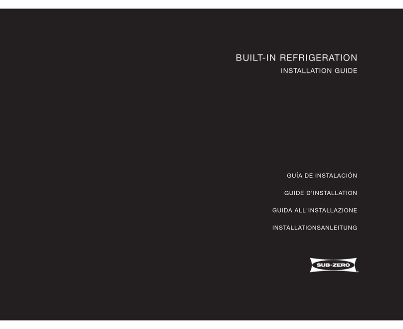 Sub-Zero ICBBI-36R User manual