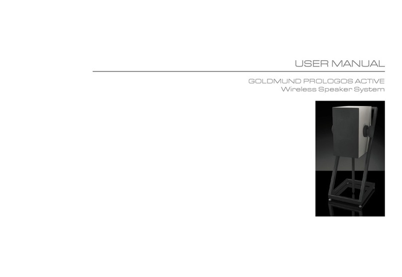 Goldmund Prolog Active User manual