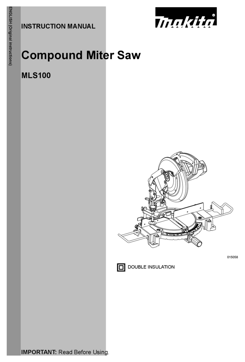 Makita MLS100 instruction manual Makita MLS100 instruction manual