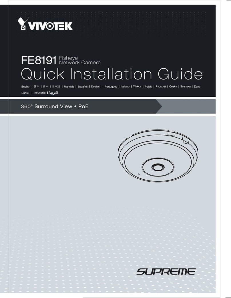 Vivotek FE8191 User manual