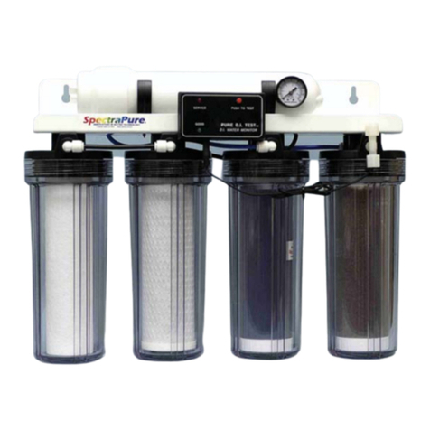 SpectraPure SpectraPlus 2000 Installation and operating manual