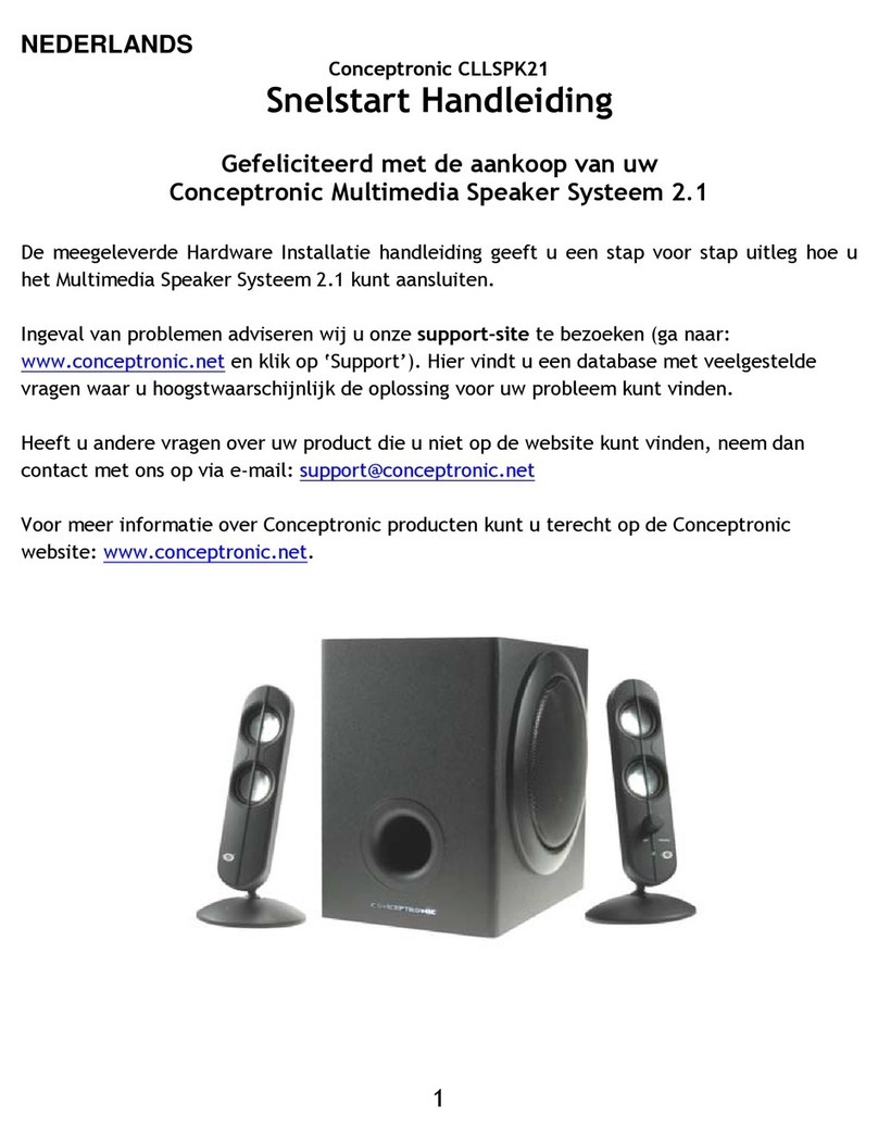 Conceptronic CLLSPK21 Original operating instructions