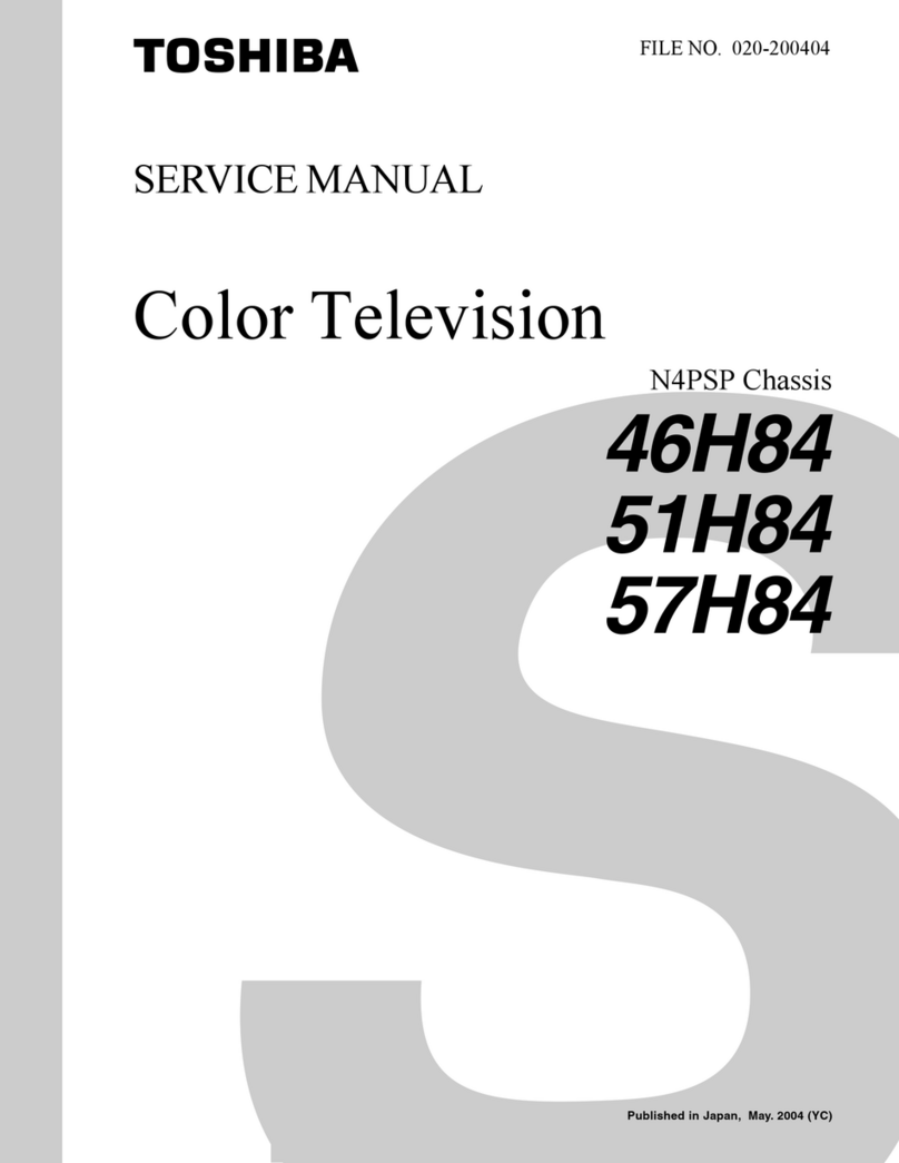 Toshiba 46H84 User manual