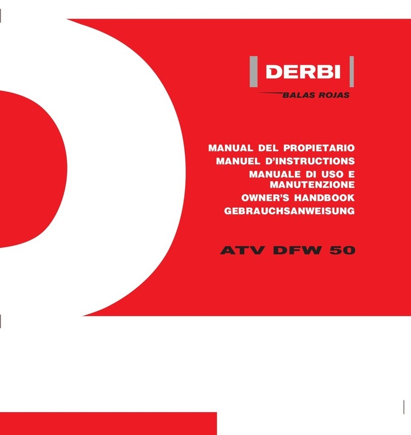 Derbi DFW50 Owner's handbook
