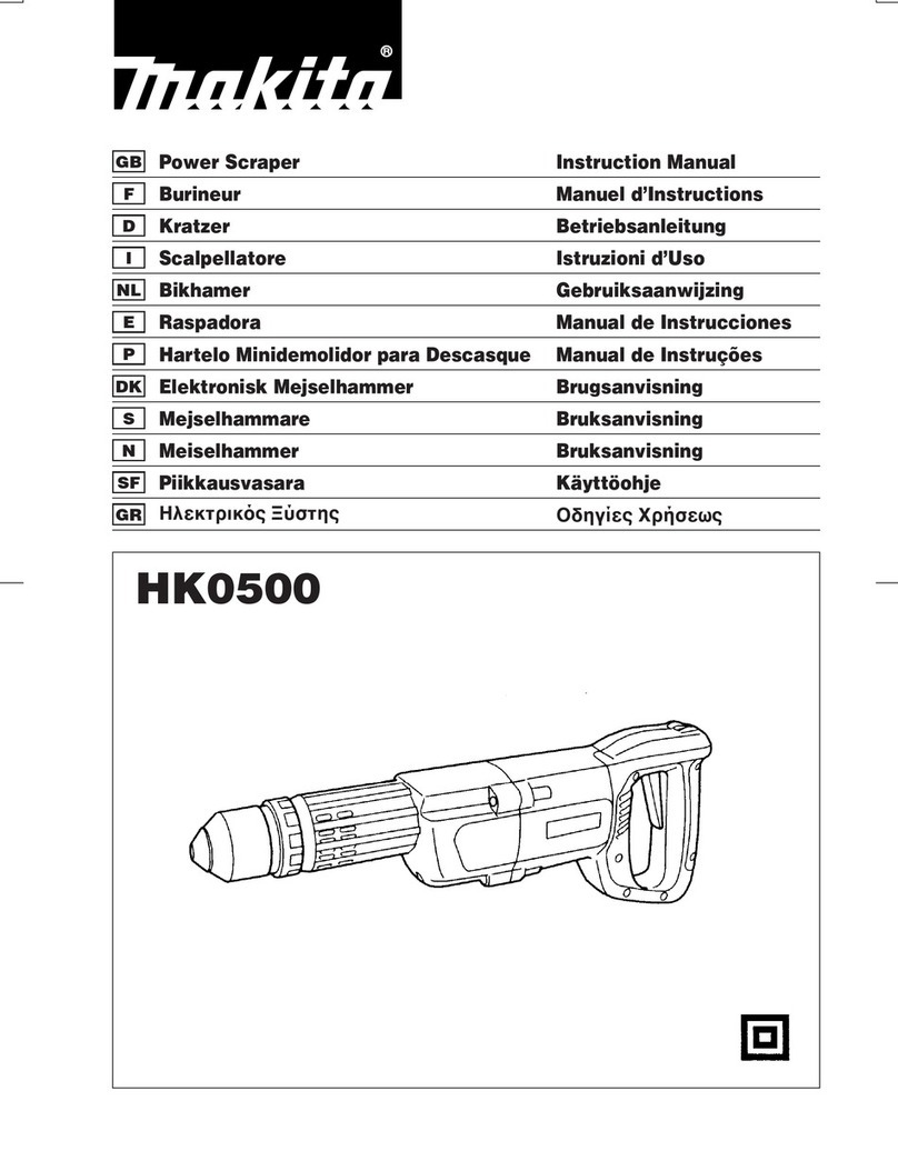 Makita HK0500 User manual