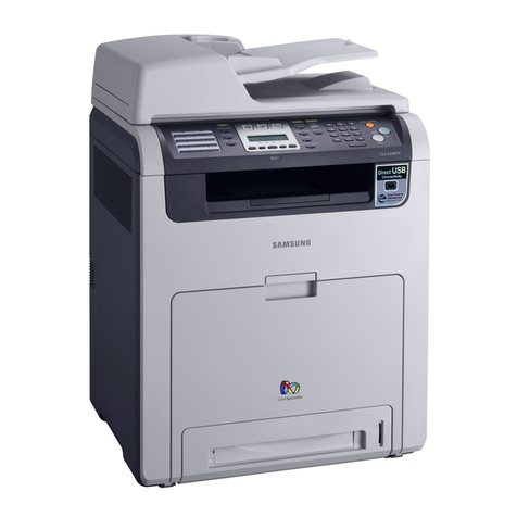 Samsung CLX 6210FX - Color Laser - All-in-One User manual