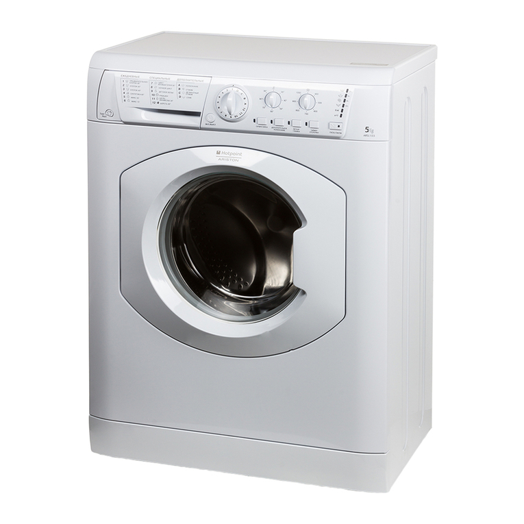 Hotpoint Ariston ARXL 105 User manual