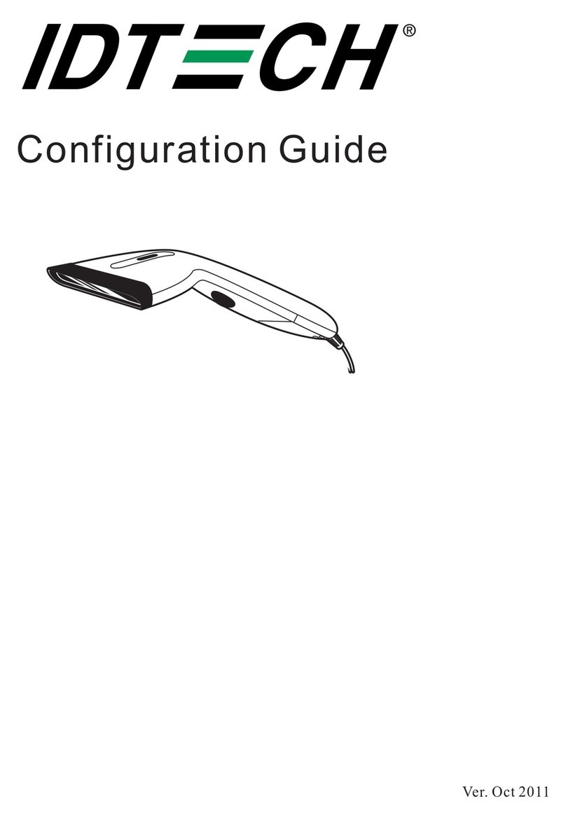 IDTECH EconoScan II User manual