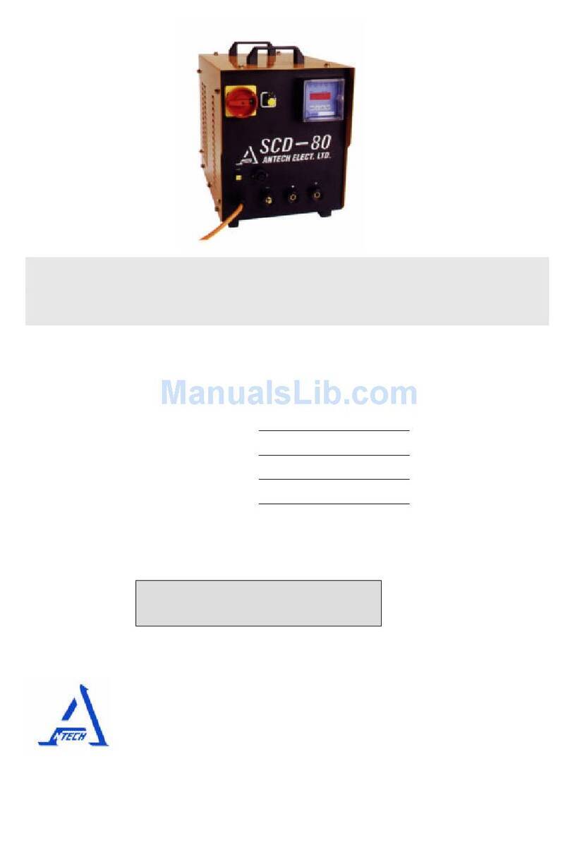Antech AN-350 Operation manual