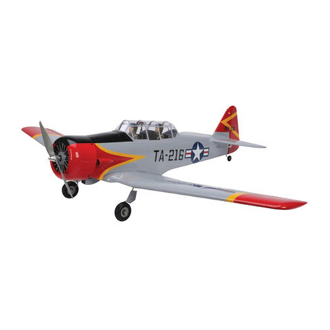 E-FLITE AT-6 25e Texan ARF Assembly manual