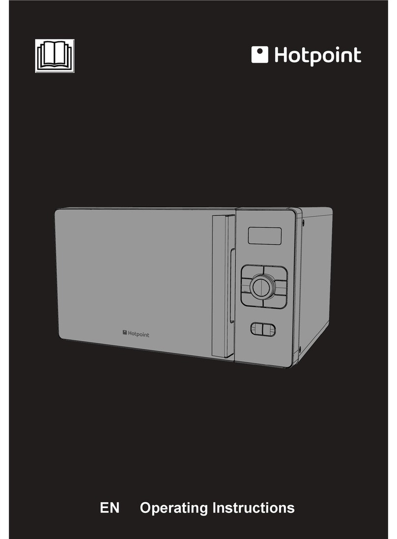 Hotpoint MWH2521BUK operating instructions