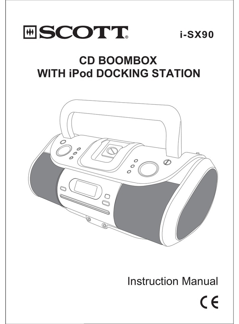 Scott i-SX90 User manual