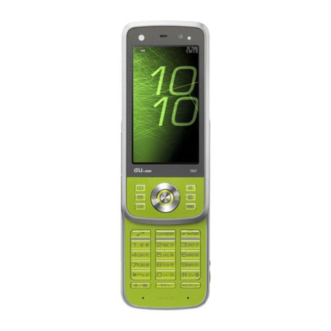 KDDI T007 User manual KDDI T007 User manual
