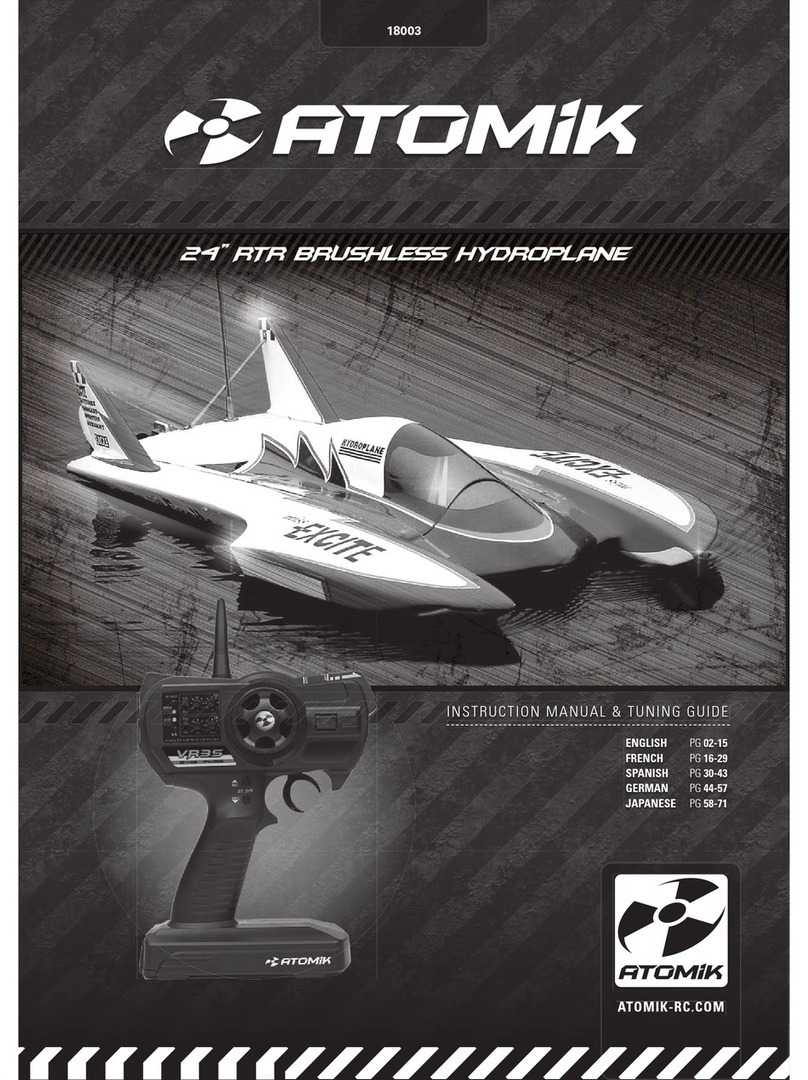 Atomik miss excite User manual