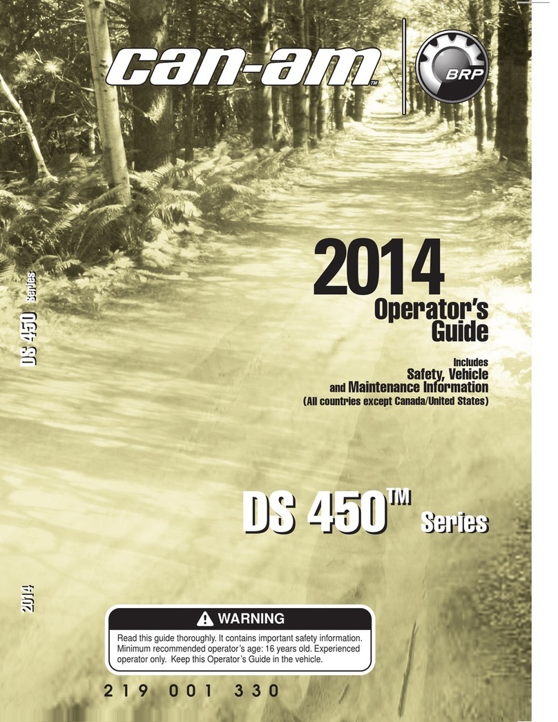 Can-Am DS 450 Series Manual