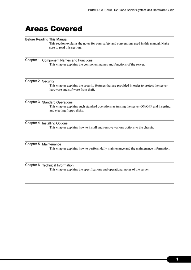 PRIMERGY BX600 S2 Installation instructions