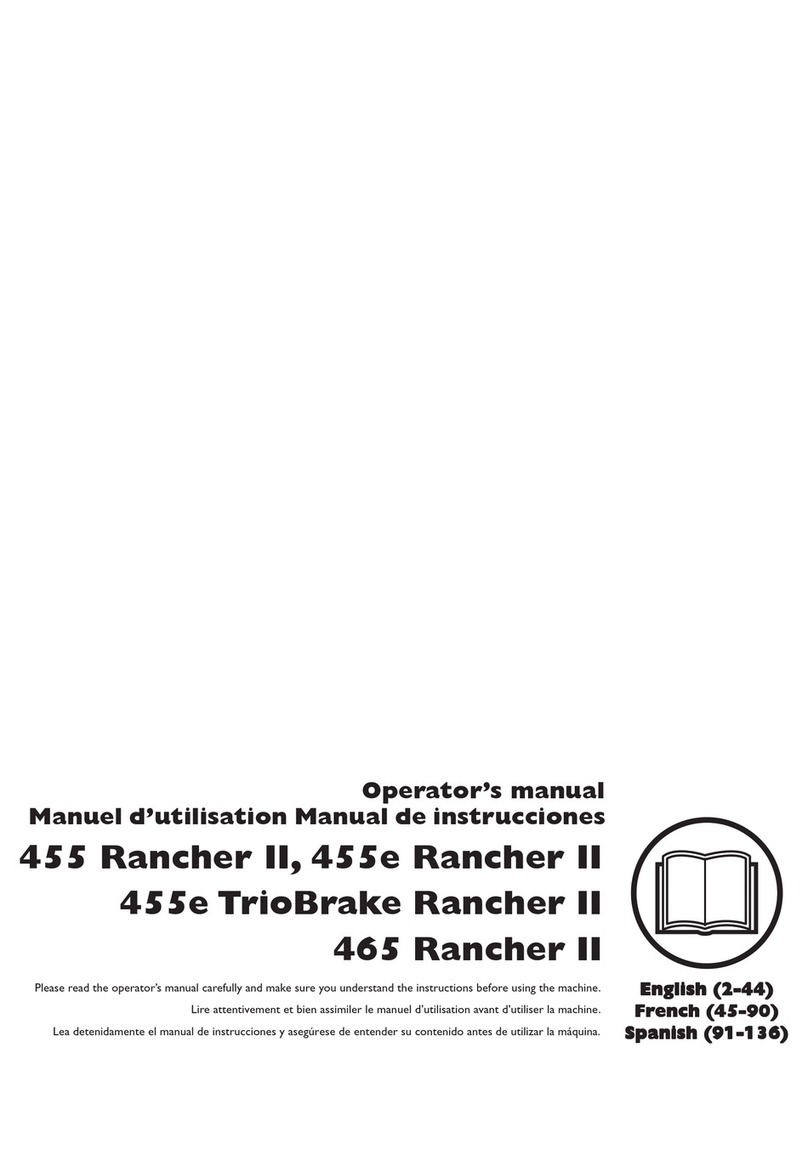 Husqvarna TrioBrake 455e Rancher Series User manual