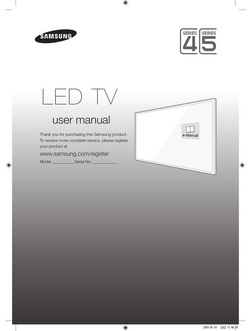 Samsung UJ4100 series User manual