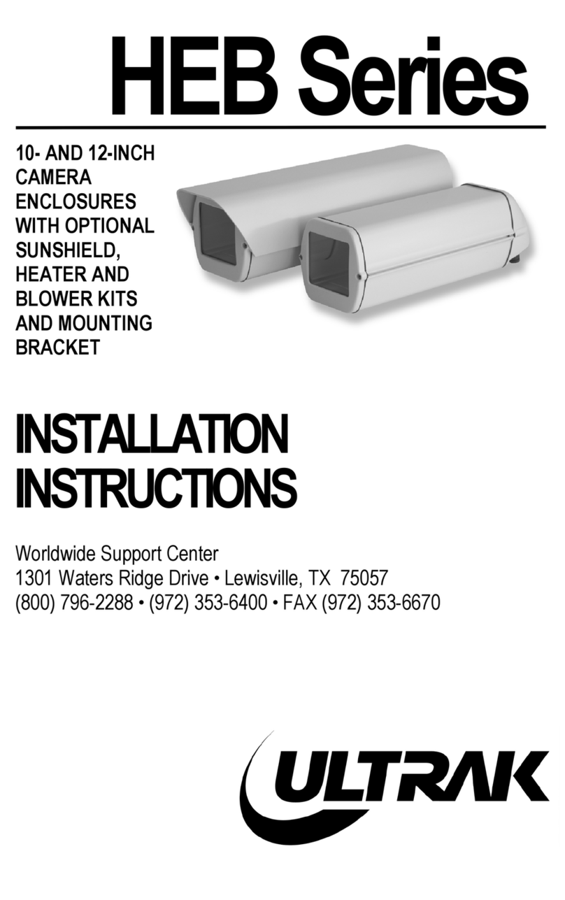 Ultrak HEB10 User manual Ultrak HEB10 User manual