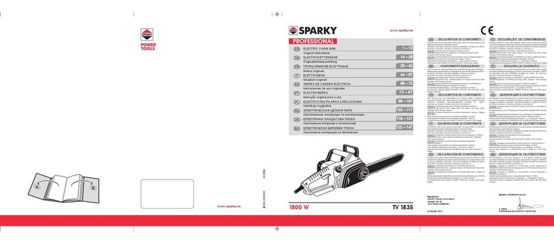 Sparky Group TV 1835 User manual